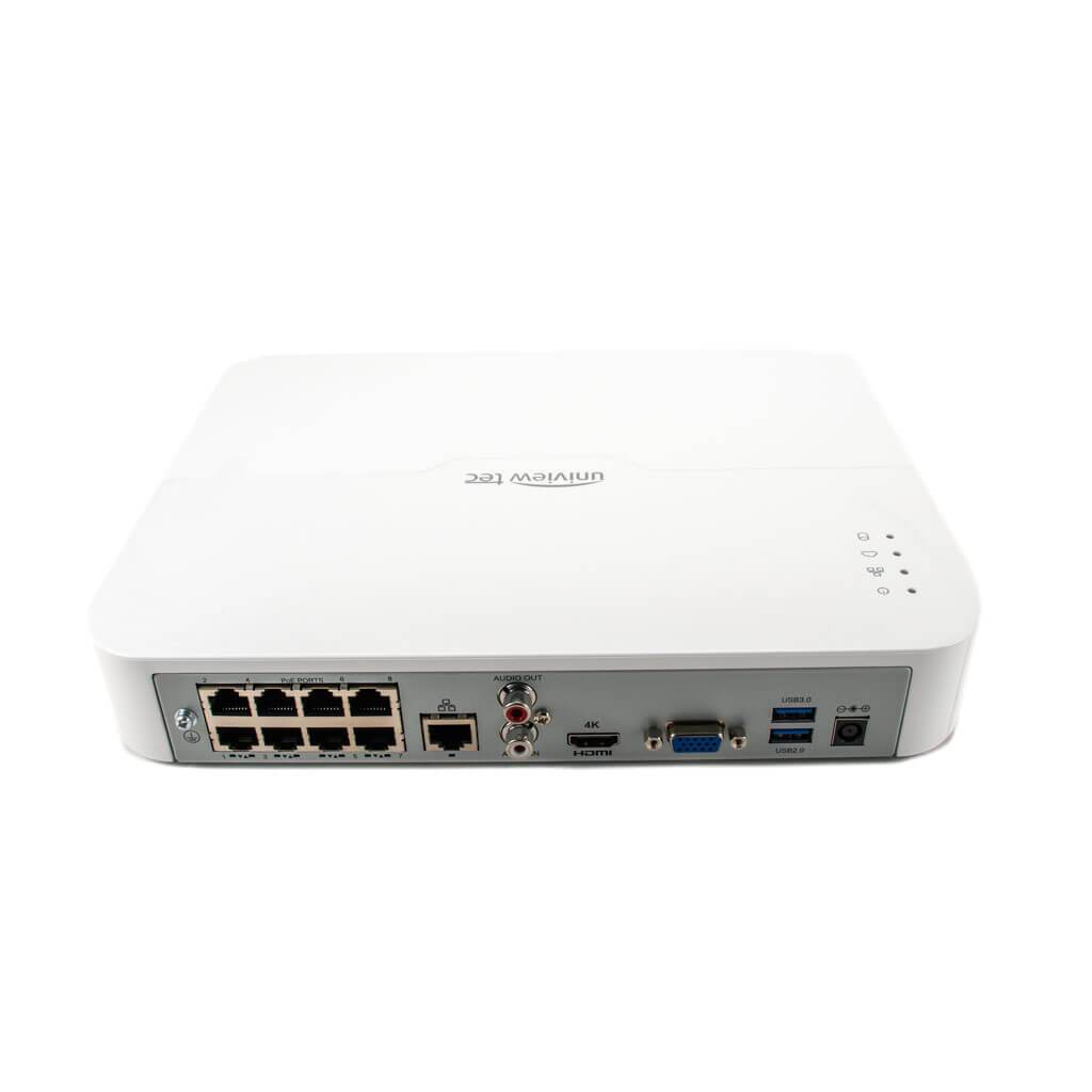 8 Camera 4K Security Network Video Recorder With 8 POE and 2TB / 4TB HDD - AlarmSystemStore.com