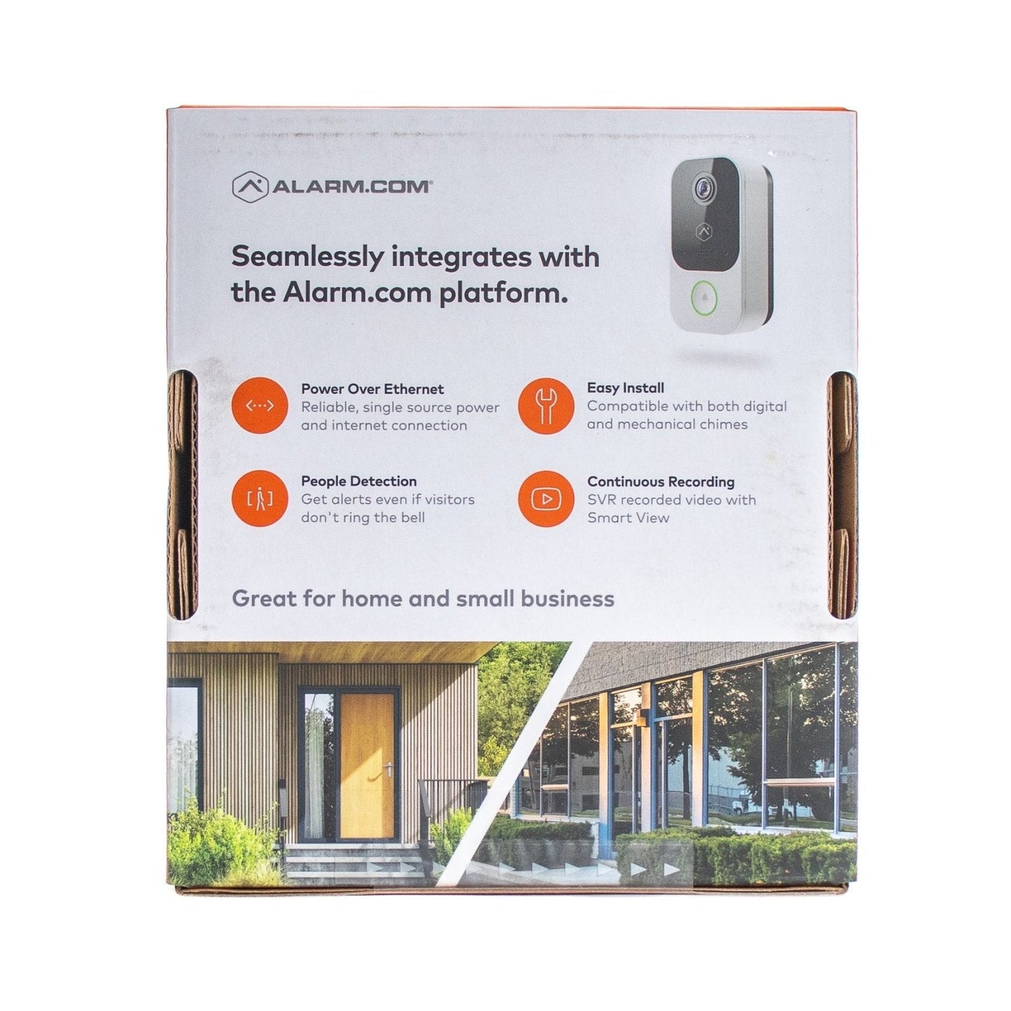 Alarm.com ADC - VDB755P Pro Series PoE Video Doorbell Station - AlarmSystemStore.com