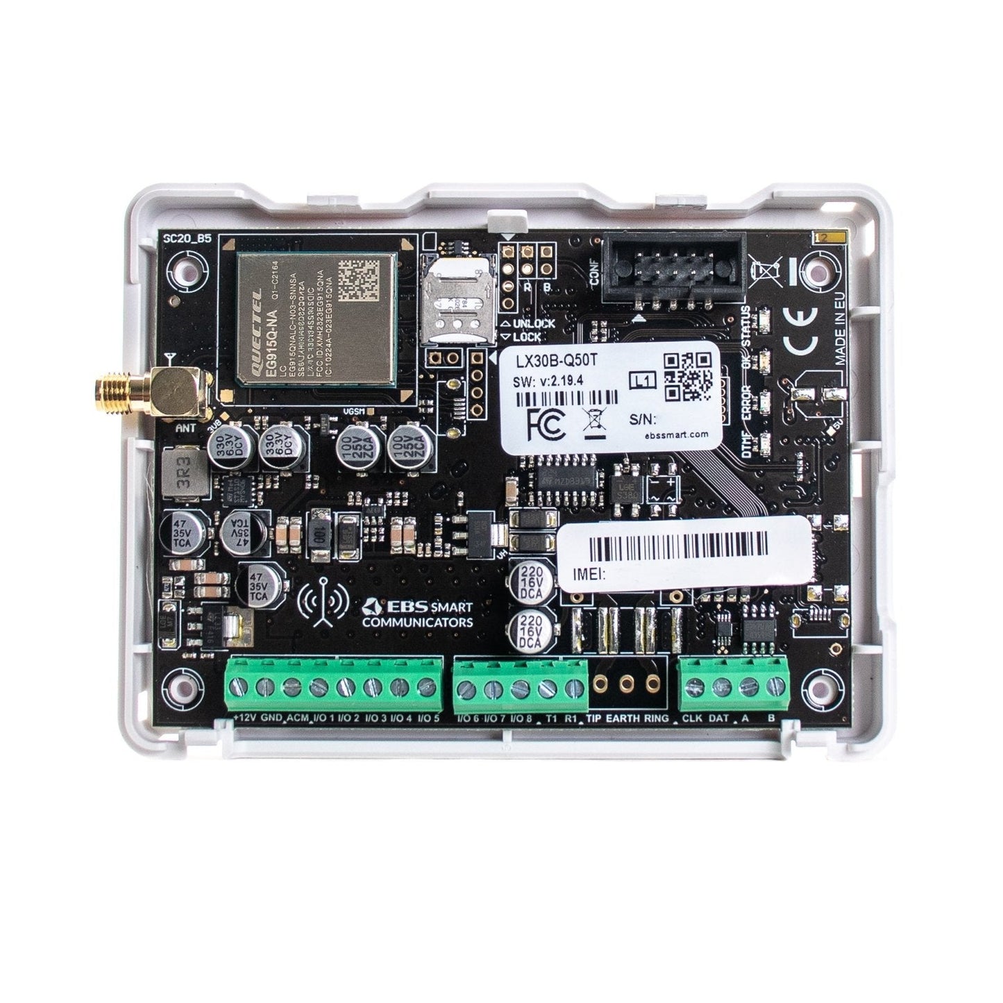 Alarm.com LX30B - Q50TU - AUC 4G Universal Communicator With Smart Connector - AlarmSystemStore.com