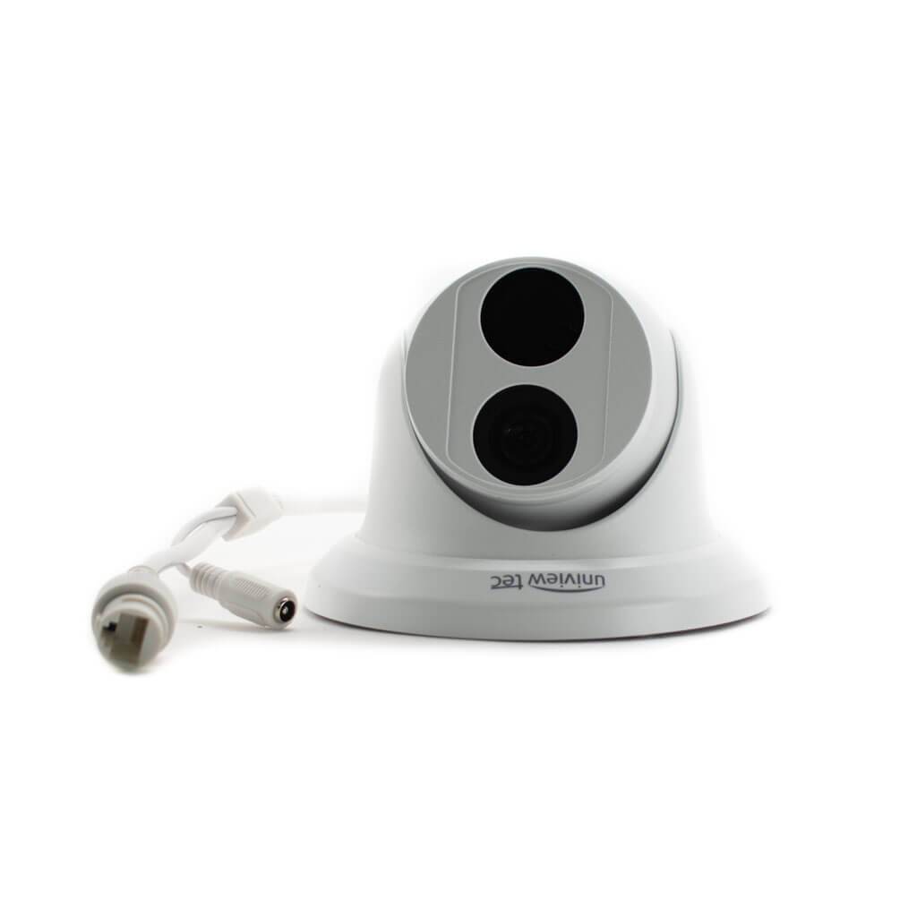 Uniview Tech IPT528 - 5MP H.265 IR Outdoor Turret Dome Camera 2.8mm lens - AlarmSystemStore.com