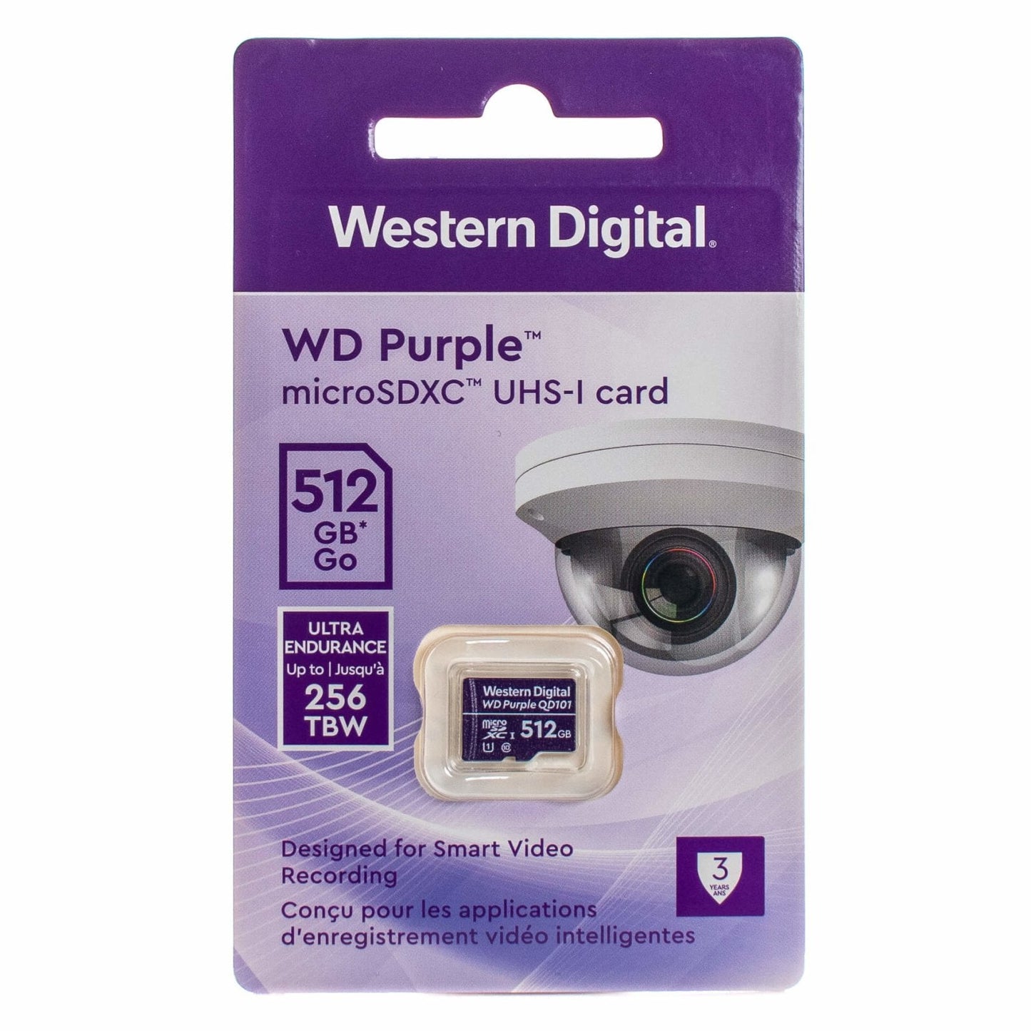 WD Purple Surveillance Grade Micro SD Card - AlarmSystemStore.com