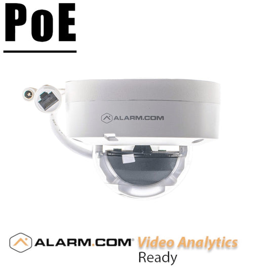 ADC-VC827P Alarm.com Pro Series 1080p Indoor / Outdoor Dome PoE Camera - AlarmSystemStore.com